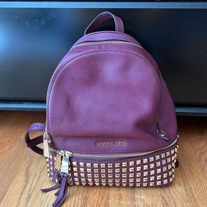 Lightly USED Michael Kors backpack